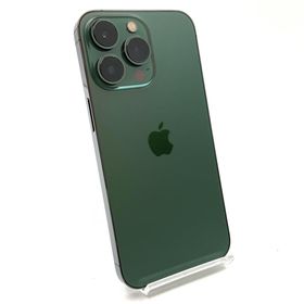 アップル(Apple)の【全額返金保証】【最速発送】Apple iPhone iPhone 13 Pro 256GB アルパイングリーン docomo 美品 動作確認済(スマートフォン本体)