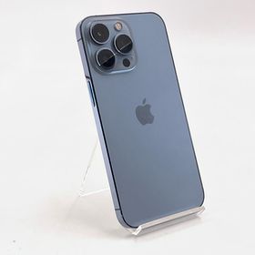 アップル(Apple)の【全額返金保証】【最速発送】Apple iPhone iPhone 13 Pro 128GB シエラブルー au 動作確認済(スマートフォン本体)