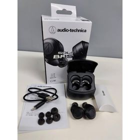 【良品】audio-technica SOLID BASS/ATH-CKS50TW/ワイヤレスイヤホン/ブラック