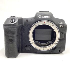 キヤノン(Canon)の【全額返金保証】【最速発送】Canon デジタル一眼 EOS R5 ボディ ブラック 動作確認済(ミラーレス一眼)