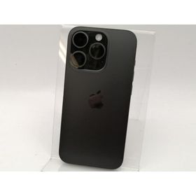 【中古】Apple 国内版 【SIMフリー】 iPhone 15 Pro 512GB ブラックチタニウム MTUH3J/A【神保町】保証期間１ヶ月【ランクC】