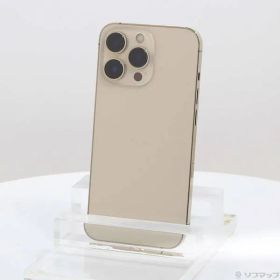〔中古品〕 iPhone13 Pro 128GB ゴールド MLUH3J／A SIMフリー【269】