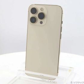 〔中古品〕 iPhone13 Pro 128GB ゴールド MLUH3J／A SIMフリー【348】