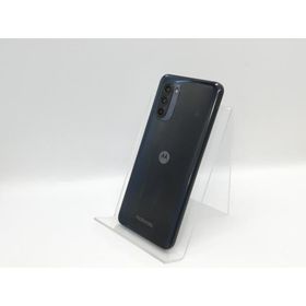 【中古】MOTOROLA 国内版 【SIMフリー】 moto g52j 5G インクブラック 6GB 128GB PATM0000JP【京都】保証期間１ヶ月【ランクB】