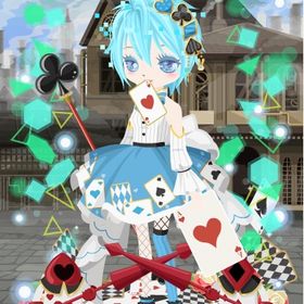 不思議の国のトランプコーデ 水色 ３点セット | ニコッとタウン(ニコタ)のアカウントデータ、RMTの販売・買取一覧