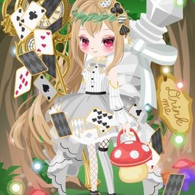 不思議の国のトランプコーデ 白 2点セット | ニコッとタウン(ニコタ)のアカウントデータ、RMTの販売・買取一覧