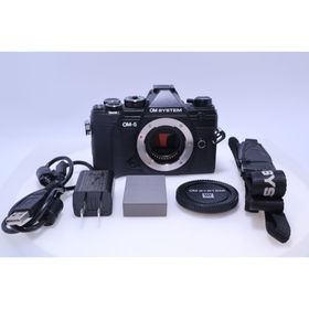 オリンパス(OLYMPUS)の【4,905回 ほぼ新品】OM SYSTEM OM-5 ボディー ブラック(ミラーレス一眼)