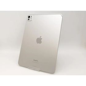 【中古】Apple 【Wi-Fi】 11インチ iPad Pro（M4/2024） 256GB シルバー 標準ガラス MVV93J/A【ECセンター】保証期間1ヶ月【ランクA】