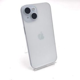 【全額返金保証】【最速発送】 iPhone 15 128GB ブルー SIMフリー 白ロム 動作確認済 86%