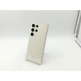 【中古】【赤ロム保証あり】SAMSUNG au 【SIMフリー】 Galaxy S23 Ultra クリーム 12GB 256GB SCG20【神戸】保証期間１ヶ月【ランクB】
