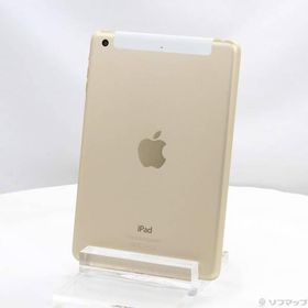 〔中古〕Apple(アップル) iPad mini 3 128GB ゴールド MGYU2J／A docomo〔276-ud〕