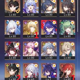 【PU確定1/90】長夜月+餅 トリビー アグライア1凸+餅 セイバー+餅 黄泉+餅 ホタル ロビン | 崩壊スターレイル(崩スタ)のアカウントデータ、RMTの販売・買取一覧