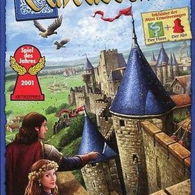 カルカソンヌ14 ドイツ語版 (Carcassonne)（日本語訳付き） ボードゲーム