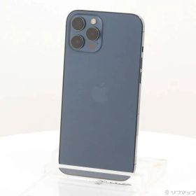 〔中古品〕 iPhone12 Pro Max 512GB パシフィックブルー MGD63J／A SIMフリー【349】