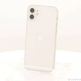 〔中古品〕 iPhone12 256GB ホワイト MGJ13J／A SIMフリー【349】