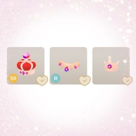 リヴアク🎀プレミアムddコーラルクラウンセット | リヴリーアイランドのアイテム、RMTの販売・買取一覧