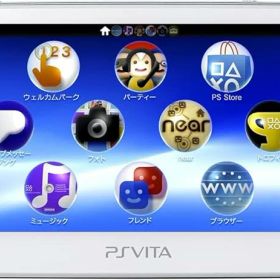 【整備済み品】 SONY ソニー PlayStation Vita (プレイステーション ヴィータ) Wi‐Fiモデル クリスタル・ホワイト (PCH-1000 ZA02) バッテリー交換済み 180日保証 [video game]