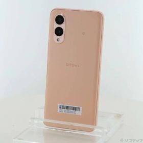 〔中古品〕 arrows We2 64GB ライトオレンジ FCG02 au SIMフリー【196】