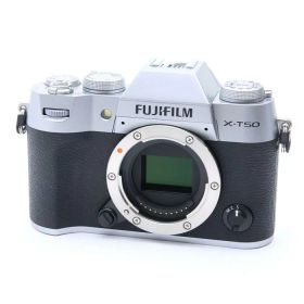 【中古】 《美品》 FUJIFILM X-T50 ボディ シルバー [ デジタルカメラ ]