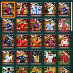 【初期アカ】プレミアムボール3210↑☆5選手49枚↑アイテムたくさん | eFootball ウイコレのアカウントデータ、RMTの販売・買取一覧