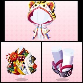 【🎄値下】 謹賀新春 祝いの寅月 3点セット | ポケコロツイン(ポケツイ)のアカウントデータ、RMTの販売・買取一覧