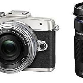 【中古】OLYMPUS PEN E-PL7 EZダブルズームキット シルバー ミラーレス一眼 E-PL7 EZ DZKIT SLV