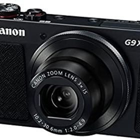 【中古】Canon デジタルカメラ PowerShot G9 X(ブラック) 光学3.0倍ズーム 1.0型センサー PSG9X(BK)