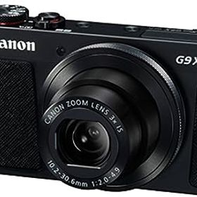 【中古】（非常に良い）Canon デジタルカメラ PowerShot G9 X(ブラック) 光学3.0倍ズーム 1.0型センサー PSG9X(BK)