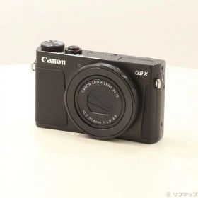 【中古】Canon(キヤノン) PowerShot G9 X MARK II ブラック 【258-ud】