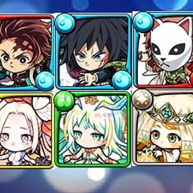 4870個 セツナ＆エーテル+ヒノカミ神楽＆水の呼吸竈門炭治郎+水柱冨岡義勇(痣発現ver.)+錆 | ポコダン(ポコロンダンジョンズ)のアカウントデータ、RMTの販売・買取一覧