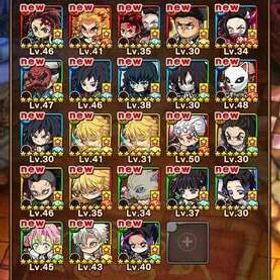 1710石 鬼滅の刃コラボコンプ | ポコダン(ポコロンダンジョンズ)のアカウントデータ、RMTの販売・買取一覧