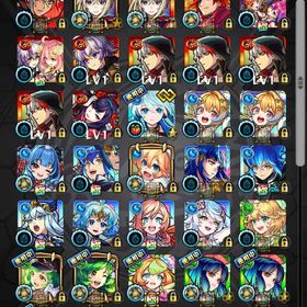 引退⭐️限定、コラボキャラ多数 | モンストのアカウントデータ、RMTの販売・買取一覧