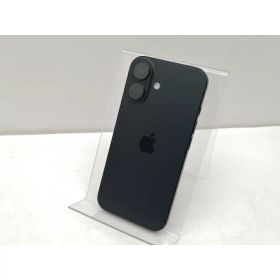 【中古】Apple 国内版 【SIMフリー】 iPhone 16 128GB ブラック MYDQ3J/A【仙台イービーンズ】保証期間1ヶ月【ランクB】