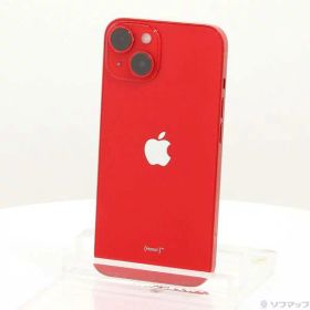 【中古】Apple(アップル) iPhone14 256GB プロダクトレッド MPWG3J／A SIMフリー 【349-ud】