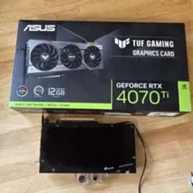 ASUS TUF Gaming GeForce RTX 4070 Ti 水冷化品