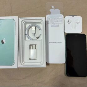 Apple iPhone 11 64GBミントグリーン 本体、箱付き