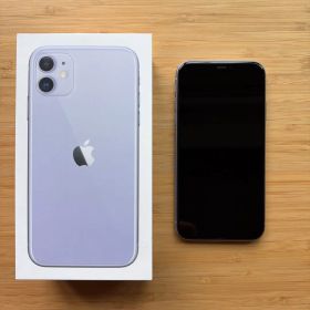 Apple iPhone １１パープル64GB 初期化済み