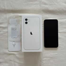 美品！iPhone11 64GB ホワイト 本体