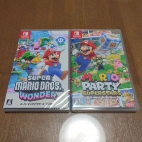 新品未開封 スーパーマリオブラザーズ ワンダー マリオパーティ スーパースターズ