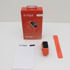 【出品待ち】 Fitbit Charge 6 Coral/Gold コーラル／シャンパン ゴールド アルミニウム G3MP5 U03320