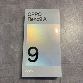 値下げしました！【新品未使用未開封】oppo reno 9a ムーンホワイト