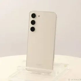 〔中古品〕 Galaxy S23 256GB クリーム SCG19 au SIMフリー【196】