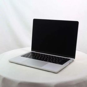 【中古】Apple(アップル) MacBook Pro 14.2-inch Late-2021 MKGR3J／A Apple M1 Pro 8コアCPU_14コアGPU 16GB SSD512GB シルバー 〔15.3 Sequoia〕 【349-ud】