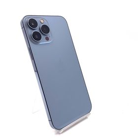 アップル(Apple)の【全額返金保証】【最速発送】Apple iPhone iPhone 13 Pro Max 256GB シエラブルー au 動作確認済(スマートフォン本体)