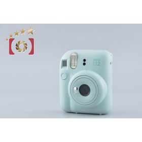 【中古】FUJIFILM 富士フイルム instax mini 12 ミントグリーン インスタントカメラ