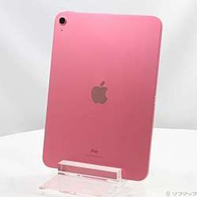 iPad 第10世代 64GB ピンク 3L206J／A Wi-Fi ［10.9インチ液晶／A14 Bionic］