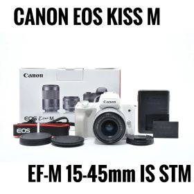 キヤノン Canon EOS Kiss M ミラーレス一眼カメラ