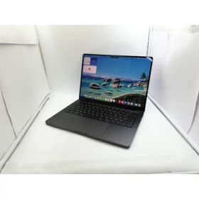 【中古】Apple MacBook Pro 14インチ M4(CPU:10C/GPU:10C) 16GB/512GB スペースブラック MW2U3J/A(14インチ,M4,2024)【大宮東口】保証期間1ヶ月【ランクA】