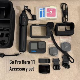 GoPro HERO11 Black 本体【ジャンク美品】＋アクセサリーセット