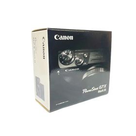 【新品】PowerShot G7 X Mark III [ブラック]
